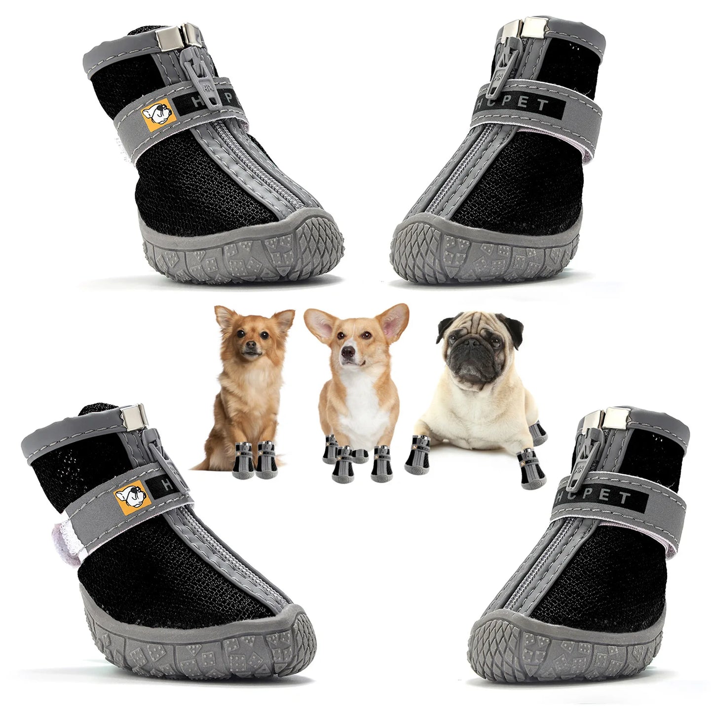 4pcs/set Pet Dog Shoes